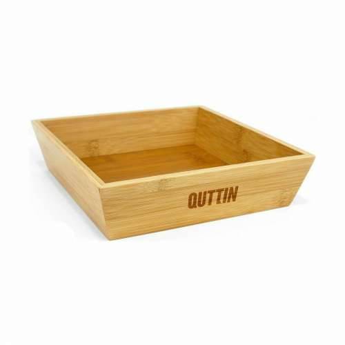 Zdjela Quttin Smeđa Bambus 20 x 20 x 5 cm (12 kom.) Cijena