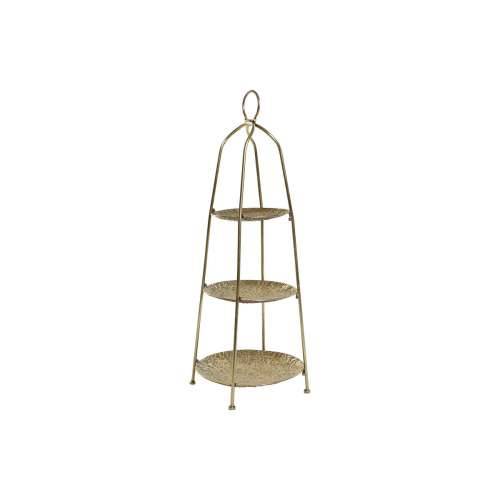 Posuda za Voće Home ESPRIT zlatan Metal 39 x 39 x 86 cm Cijena