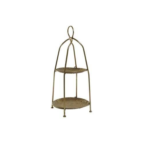 Posuda za Voće Home ESPRIT zlatan Metal 36,5 x 36,5 x 61 cm Cijena