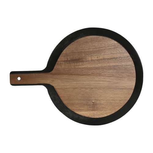 Daska za rezanje Home ESPRIT Crna Prirodno Daska 38 x 28 x 1,8 cm Cijena