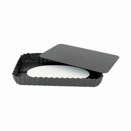 Odvojivi Kalup Quttin Crna Ugljični čelik 22,5 x 15,5 x 3 cm (12 kom.) Cijena
