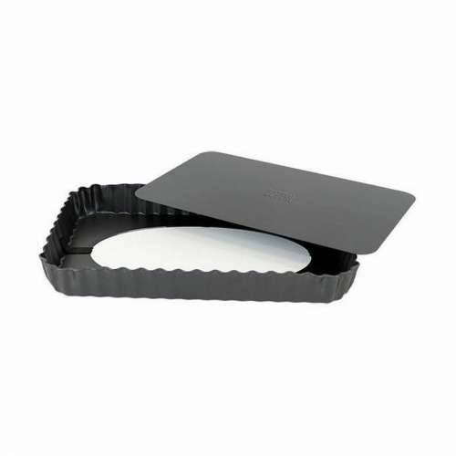 Odvojivi Kalup Quttin Crna Ugljični čelik 25,5 x 17,2 x 3 cm (12 kom.) Cijena