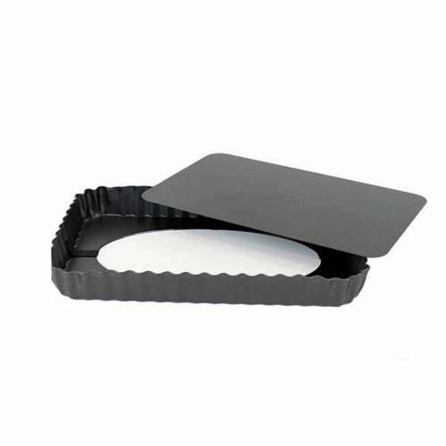 Odvojivi Kalup Quttin Crna Ugljični čelik 31,5 x 21,5 x 3,5 cm (6 kom.) Cijena