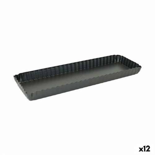 Odvojivi Kalup Quttin Crna Ugljični čelik 35 x 11 x 2,6 cm (12 kom.) Cijena