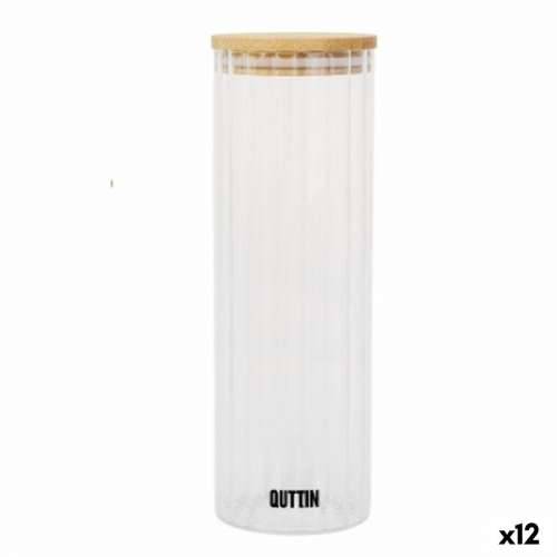 Prozirna Staklena Tegla Quttin    9 x 27 cm 1,4 L (12 kom.) Cijena