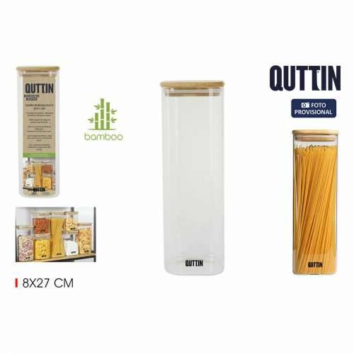 Čamac Quttin Bambus Kvadratno 1,3 L 8 x 27 cm (12 kom.) Cijena