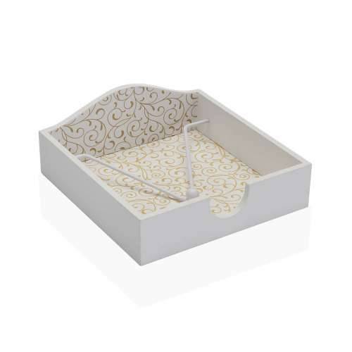 Stalak za salvete Versa Serpentine Drvo 18 x 7 x 18 cm Cijena