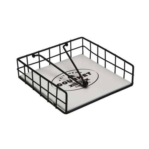 Stalak za salvete Versa Gourmet Čelik 18 x 7 x 18 cm Cijena