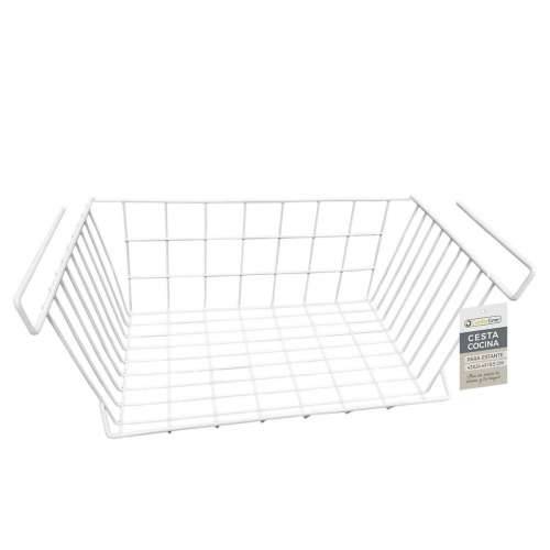 Košara za Kuhinjsku Policu Confortime Bijela 43 x 24,4 x 18,5 cm (12 kom.) Cijena