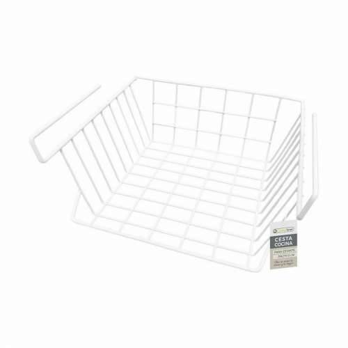 Košara za Kuhinjsku Policu Confortime Bijela 29 x 27 x 15 cm (12 kom.) Cijena