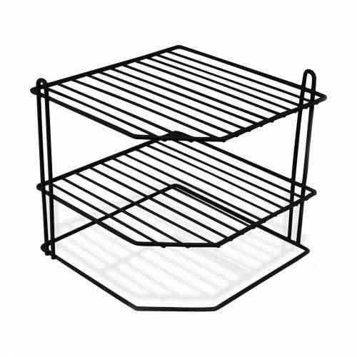 Podrška za posuđe Confortime Crna 22 x 22 x 22 cm 22 x 22 x 25 cm Kutni ormarić (8 kom.) Cijena
