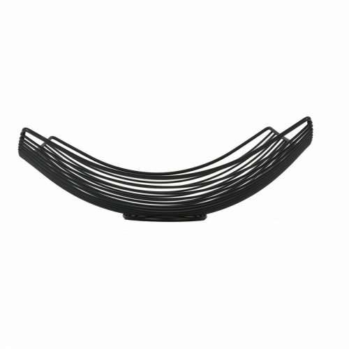 Posuda za Voće Confortime Crna Metal 31 x 23 x 10 cm (12 kom.) Cijena