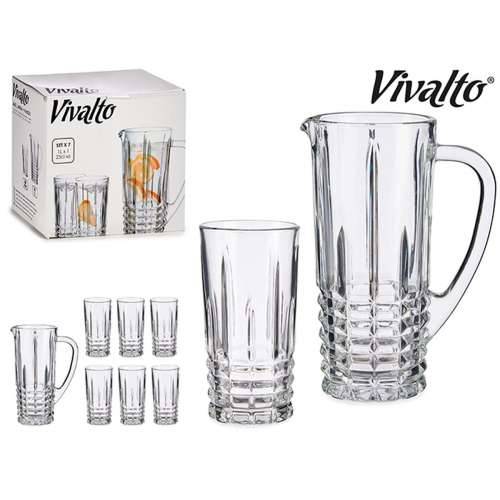 Set vrčeva sa čašama Vivalto 41053 Providan Staklo 250 ml Cijena