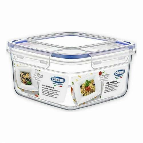 Set kutija za užinu Dem hermetično 3 Dijelovi 500 ml 18 x 18 x 10 cm (6 kom.) Cijena