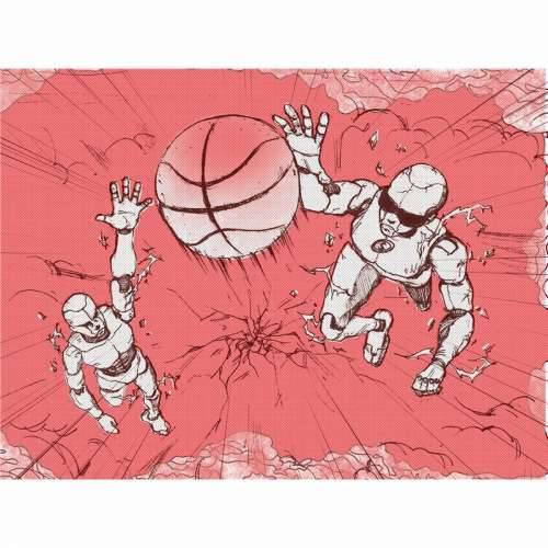 Košarkaška Lopta Spalding Sketch Dribble Crvena Guma (Veličina 7) Cijena