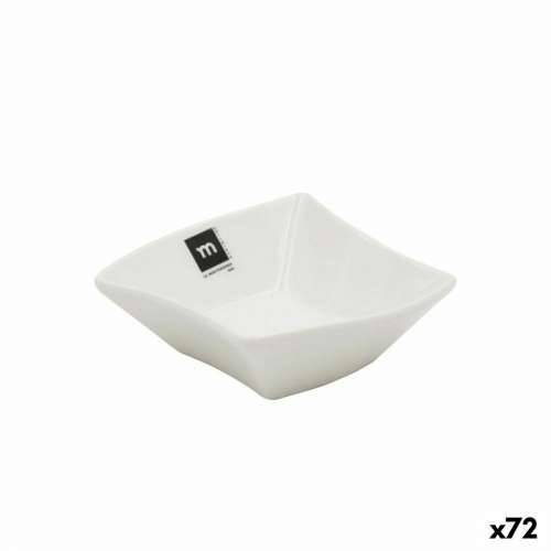 Zdjela La Mediterránea Snack Bijela 12 x 12 x 4,2 cm (72 Jedinice) Cijena