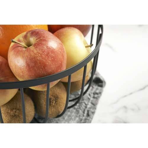 Posuda za Voće Confortime Rustic Crna 25 x 25 x 13 cm 390 cm (12 kom.) Cijena