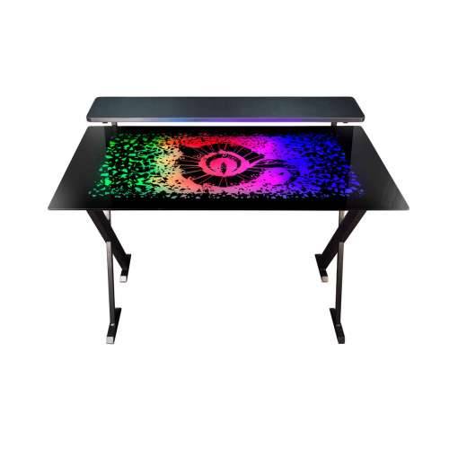 Pisaći Stol Gaming Talius Warship X1 120 x 60 x 76 cm Crna Čelik Cijena