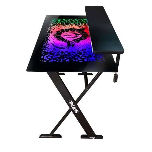 Pisaći Stol Gaming Talius Warship X1 120 x 60 x 76 cm Crna Čelik Cijena