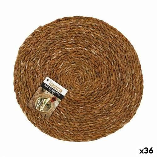 Podmetač Privilege Morske alge Smeđa Ø 25 cm (36 Jedinice) Cijena