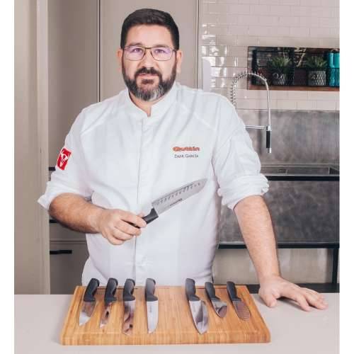 Kuhinjski Nož Quttin Santoku Black 17 cm (24 kom.) Cijena