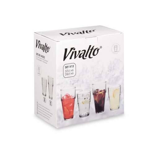 Set Čaša Vivalto S12176/BHA Providan Staklo 260 ml 370 ml (4 kom.) Cijena