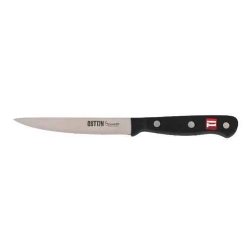 Nož za Guljenje Povrća Quttin Crna Srebrna 12 cm (24 kom.) Cijena