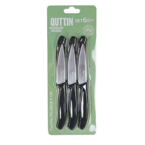 Set Noževa za Guljenje Quttin Basic 6 Dijelovi 19,5 x 2 x 1 cm (12 kom.) Cijena