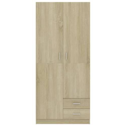 Ormar boja hrasta sonome 80 x 52 x 180 cm od konstruiranog drva - sonoma hrast 1 Cijena