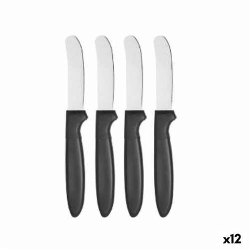 Set Noževa Kinvara CN-KT172244E Crna Srebrna Nehrđajući Čelik Plastika 17 cm (12 kom.) Cijena