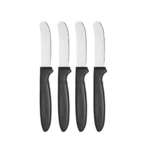 Set Noževa Kinvara CN-KT172244E Crna Srebrna Nehrđajući Čelik Plastika 17 cm (12 kom.) Cijena