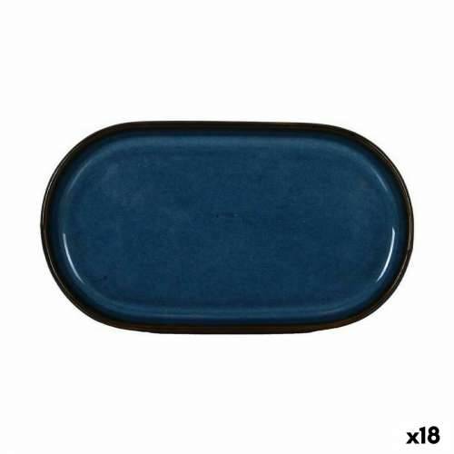 Pladanj za aperitive La Mediterránea Chester Plava ovalno 20 x 11 x 1,5 cm (18 kom.) Cijena