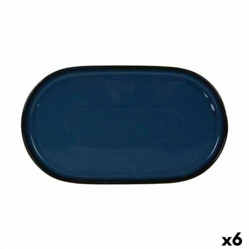 Pladanj za aperitive La Mediterránea Chester Plava ovalno 36 x 20,5 x 3 cm (6 kom.) Cijena