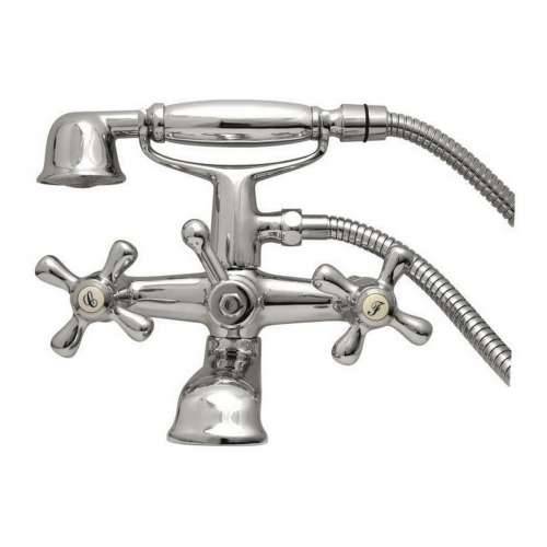 Stup za tuširanje Rousseau Beverley Metal Mesing 15 cm Slavina s dvije ručke Cijena