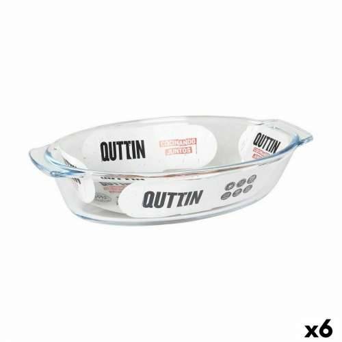 Posuda za Pečenje Quttin 725 ml Staklo ovalno (6 kom.) Cijena