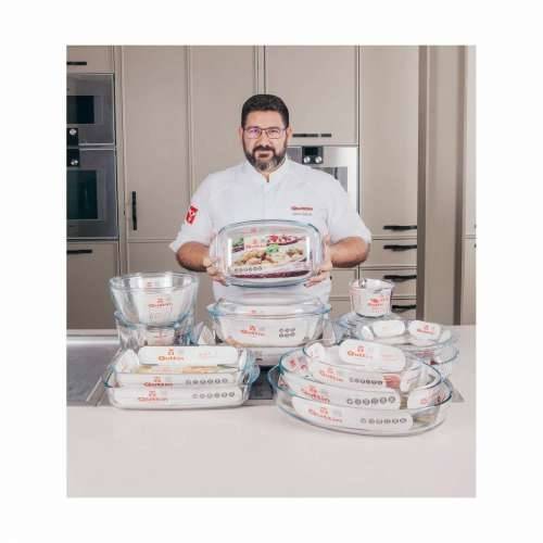 Posuda za Pečenje Quttin 725 ml Staklo ovalno (6 kom.) Cijena