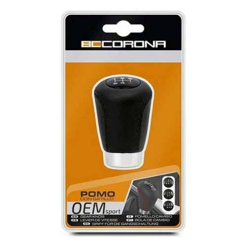 Gumb ručice mjenjača BC Corona Sport Crna Koža Cijena