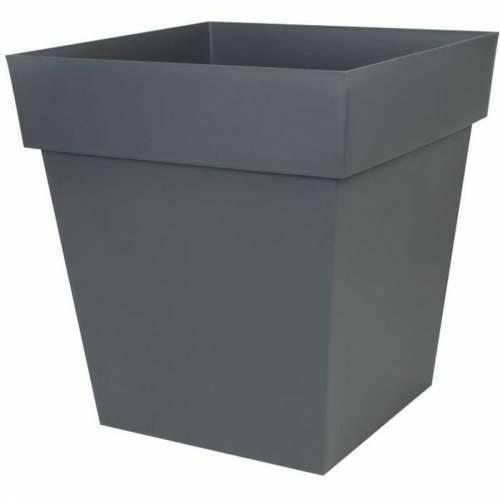 Tegla za biljke EDA Tuscany Siva Tamno sivo Kvadratno Ø 50 cm Cijena