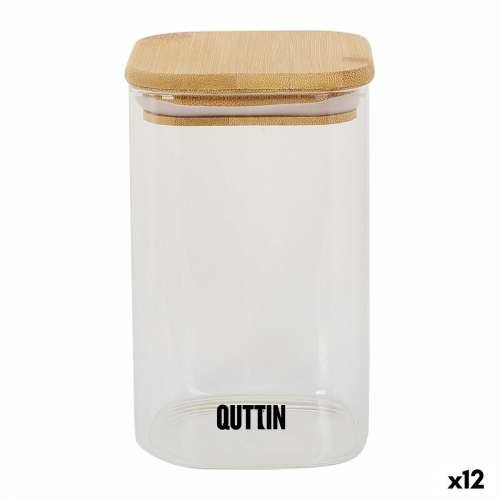 Posuda za čuvanje hrane Quttin Bambus Borosilikatno staklo 720 ml (12 kom.) Cijena