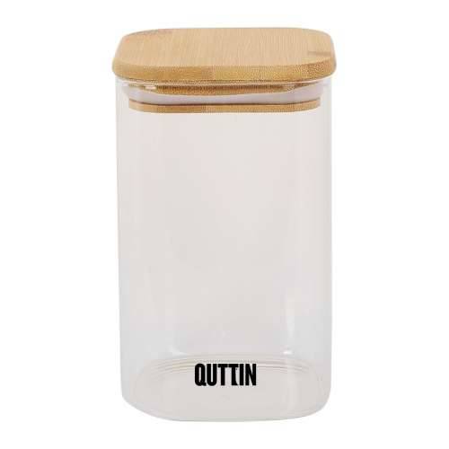 Posuda za čuvanje hrane Quttin Bambus Borosilikatno staklo 720 ml (12 kom.) Cijena