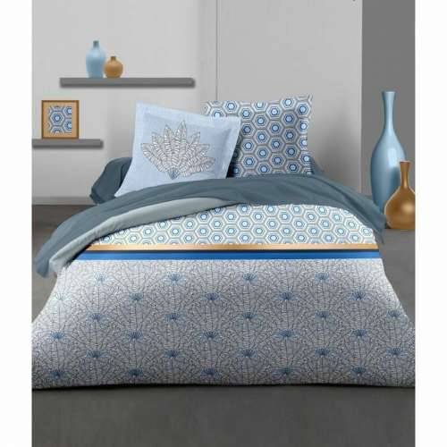 Set pokrivača za poplun HOME LINGE PASSION Plava Bijela Bračni krevet 240 x 260 cm Cijena