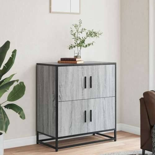 Komoda boja hrasta sonome 68x35x76 cm konstruirano drvo - Sivi hrast sonoma 1 Cijena