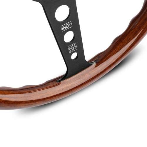 Trkaći volan Momo INDY Ø 35 cm Crveno drvo Cijena