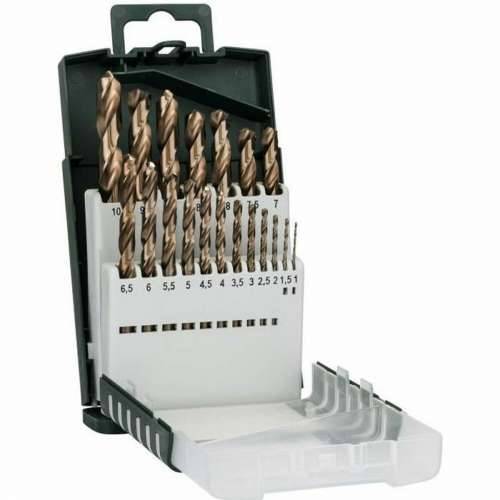 Set bušilica BOSCH 2609255133 Spiralni Čelik Velika brzina 19 Dijelovi Cijena