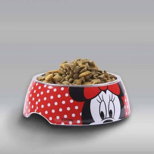 Hranilica za pse Minnie Mouse Melamin 410 ml Pisana Poliester Metal Cijena