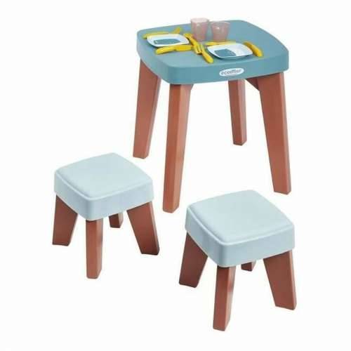 Stol i 2 stolice Ecoiffier Plastika Pisana (13 Dijelovi) Cijena