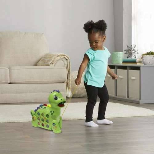 Interaktivna Igračka Vtech 35 x 13,3 x 33 cm Zelena Dinosaur Interaktivna Igračka crtež Magnetna Jabuka Cijena