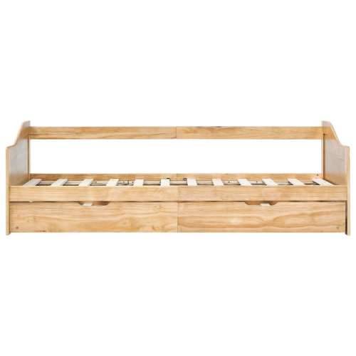 Okvir za krevet na razvlačenje od borovine 90 x 200 cm Cijena