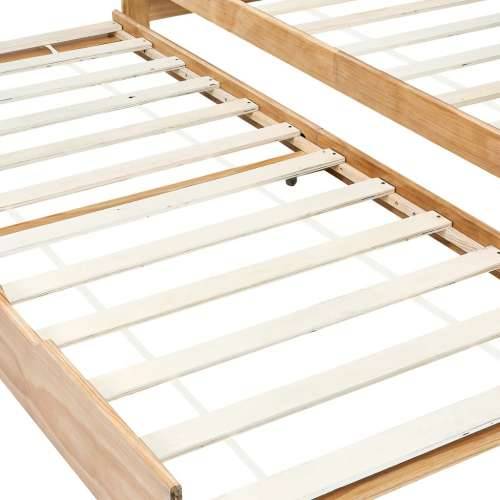 Okvir za krevet na razvlačenje od borovine 90 x 200 cm Cijena
