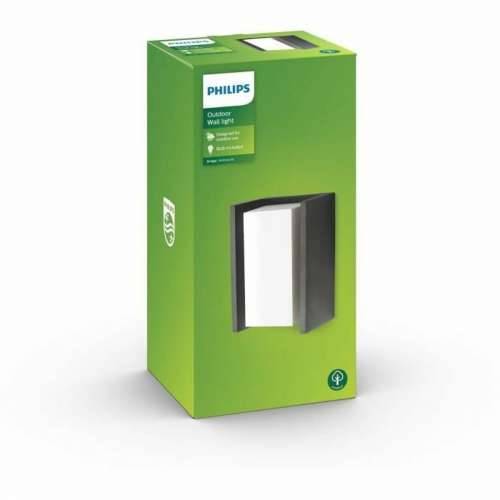 Rasvjetna tijela za zid Philips Bridge 970 Lm Antracitna Tamno sivo Nehrđajući Čelik Aluminij 15 W E27 Cijena